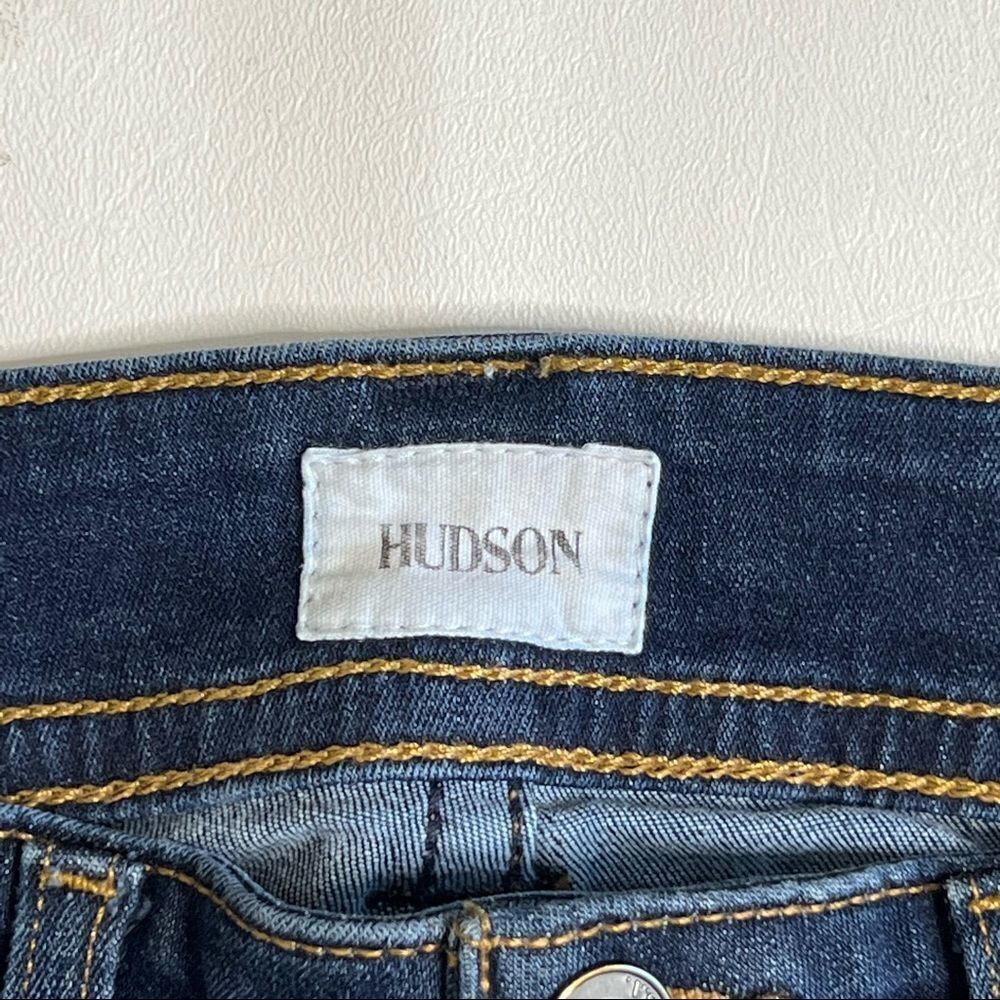 Hudson | Bermuda Denim Flap Pocket Shorts - Picture 2 of 5
